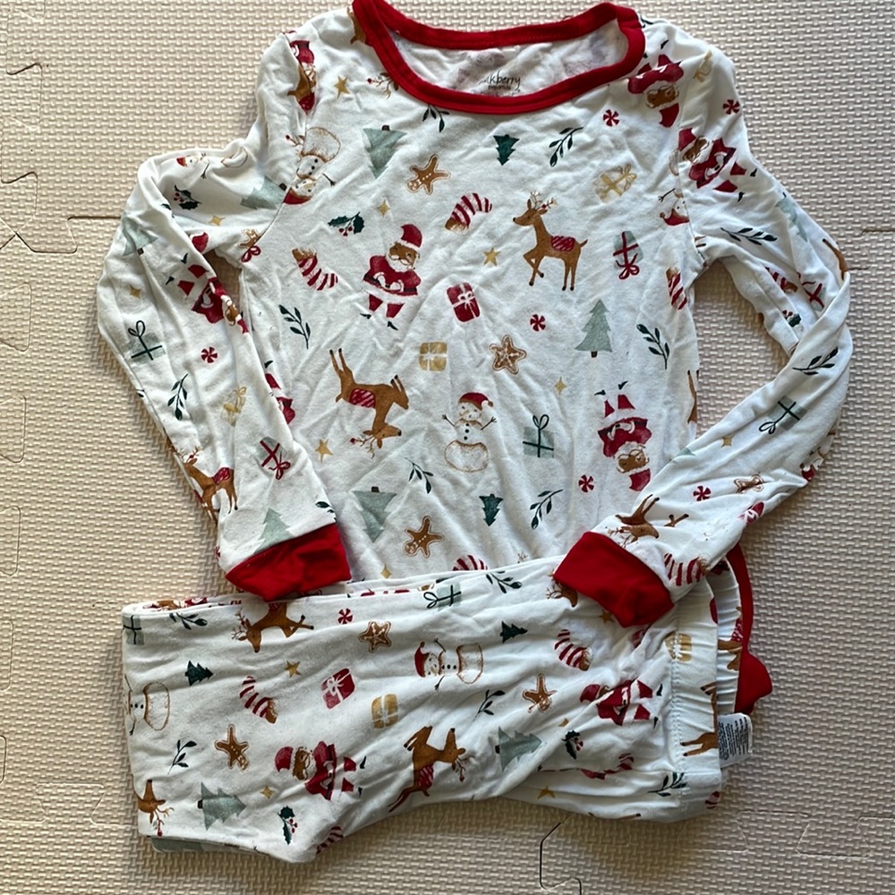 Milkberry Pajamas Bamboo Christmas